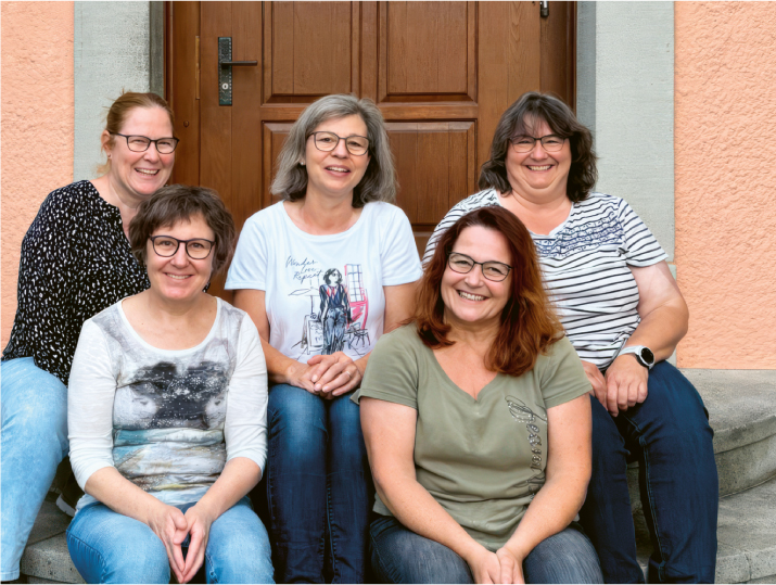 Die Buchpatinnen des Frauenvereins Berg-Küsnacht